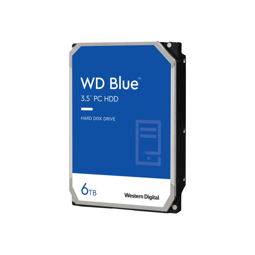 Produktbild för WD Blue WD60EZAZ - hårddisk - 6 TB - SATA 6Gb/s