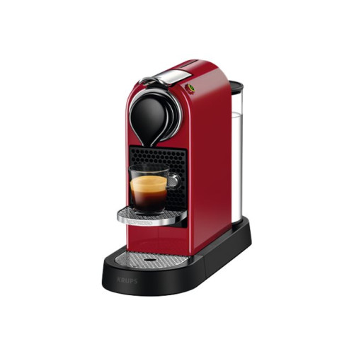 Krups Krups Nespresso CitiZ XN741510 - kaffemaskin - 19 bar - körsbär
