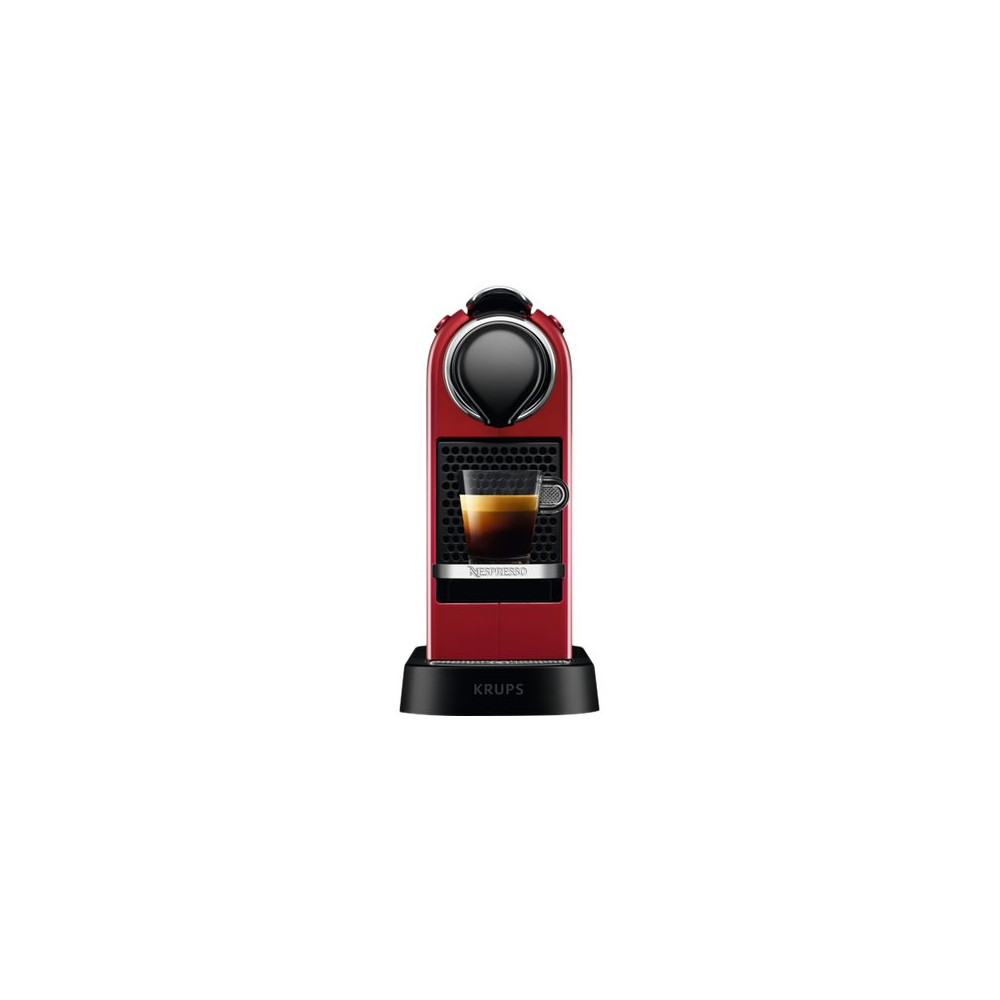 Produktbild för Krups Nespresso CitiZ XN741510 - kaffemaskin - 19 bar - körsbär