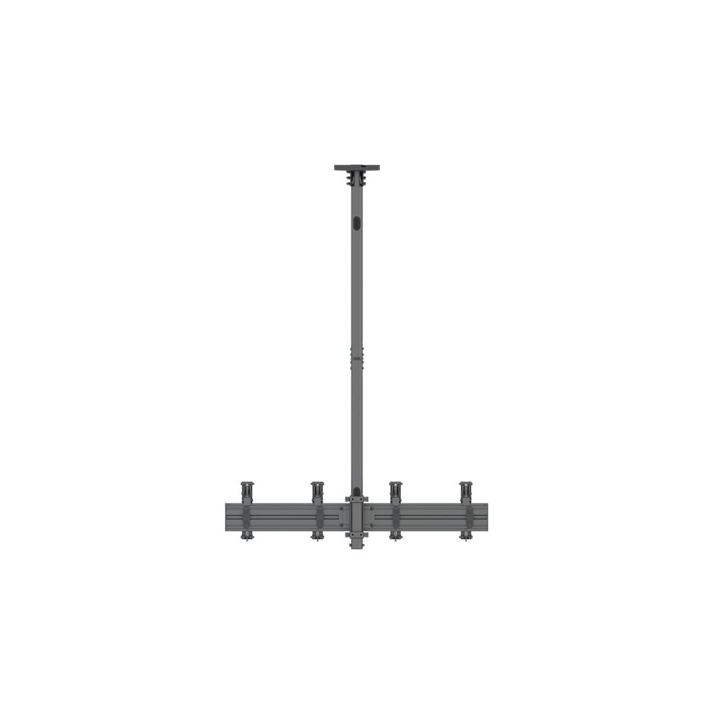 Produktbild för Multibrackets M Pro Series MBC2X1U monteringssats - en sida - för 2 LCD-bildskärmar - svart