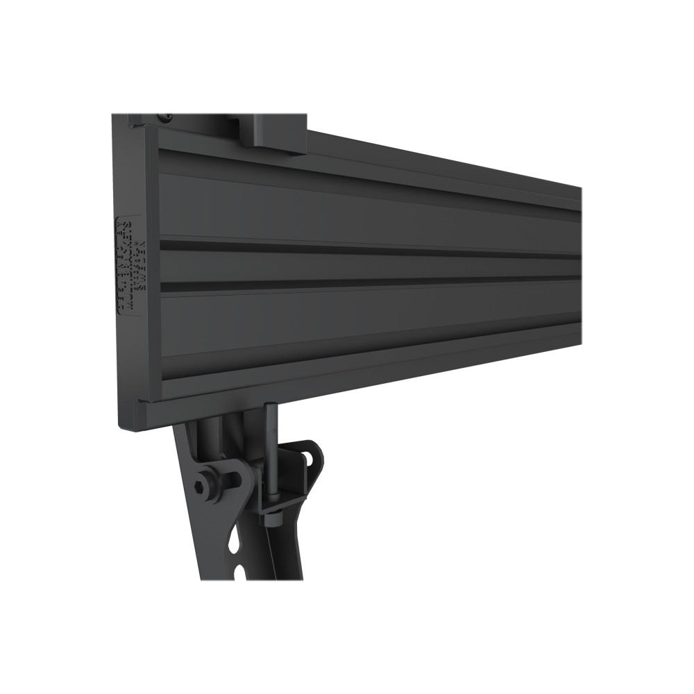 Produktbild för Multibrackets M Pro Series MBC2X1U monteringssats - en sida - för 2 LCD-bildskärmar - svart
