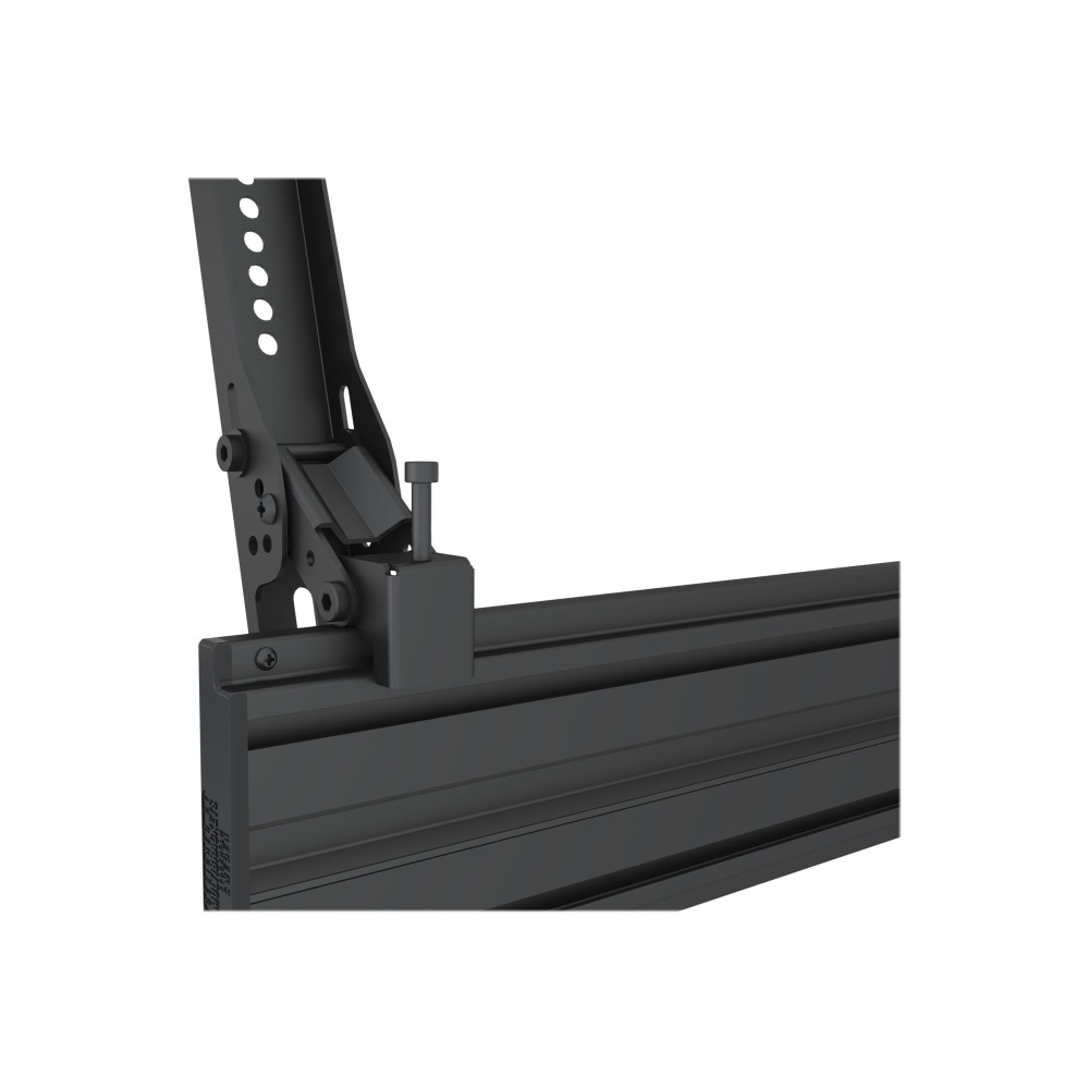 Produktbild för Multibrackets M Pro Series MBC2X1U monteringssats - en sida - för 2 LCD-bildskärmar - svart