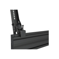 Produktbild för Multibrackets M Pro Series MBC2X1U monteringssats - en sida - för 2 LCD-bildskärmar - svart