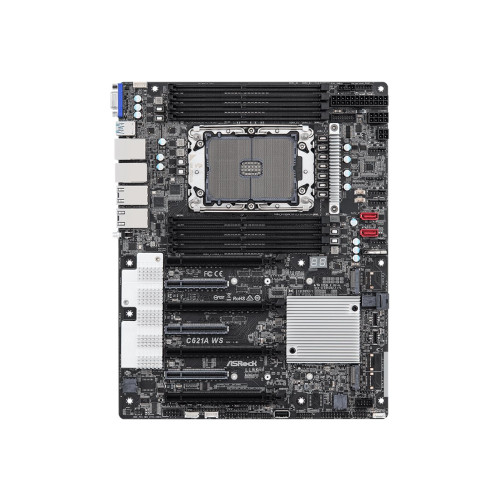 ASRock ASRock C621A WS - moderkort - ATX - Socket P+ - C621A