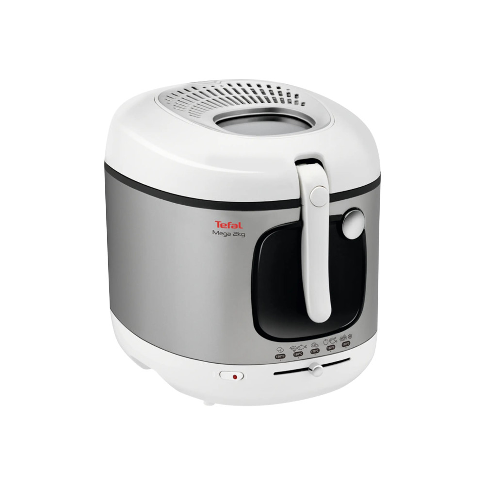 Produktbild för Tefal Mega FR4800 XXL - fritös - silvergrå/vit