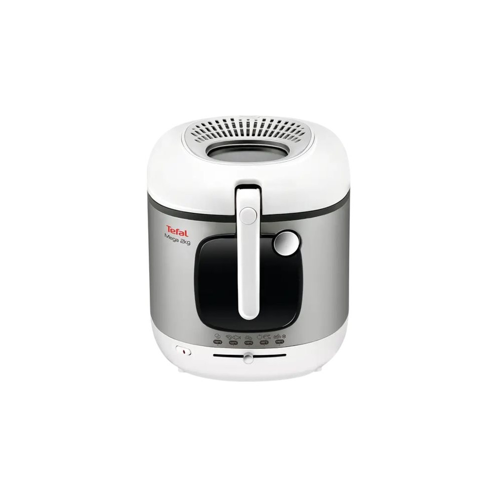 Produktbild för Tefal Mega FR4800 XXL - fritös - silvergrå/vit