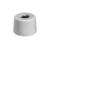 Produktbild för Purus vit plastplattset 32 mm med höjd 65 mm och bredd 95 mm
