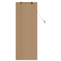 Produktbild för Rullgardin Brun 60 x 160 cm Bambu