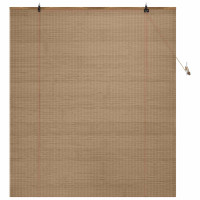 Produktbild för Rullgardin Brun 160 x 160 cm Bambu