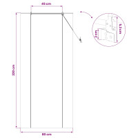 Produktbild för Rullgardin Brun 80 x 220 cm Bambu