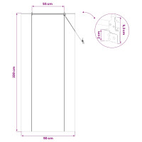Produktbild för Rullgardin Brun 90 x 220 cm Bambu