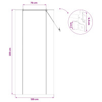 Produktbild för Rullgardin Brun 120 x 220 cm Bambu