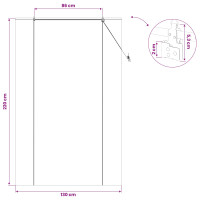 Produktbild för Rullgardin Brun 130 x 220 cm Bambu