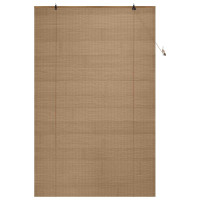 Produktbild för Rullgardin Brun 140 x 220 cm Bambu