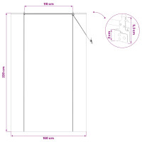 Produktbild för Rullgardin Brun 160 x 220 cm Bambu