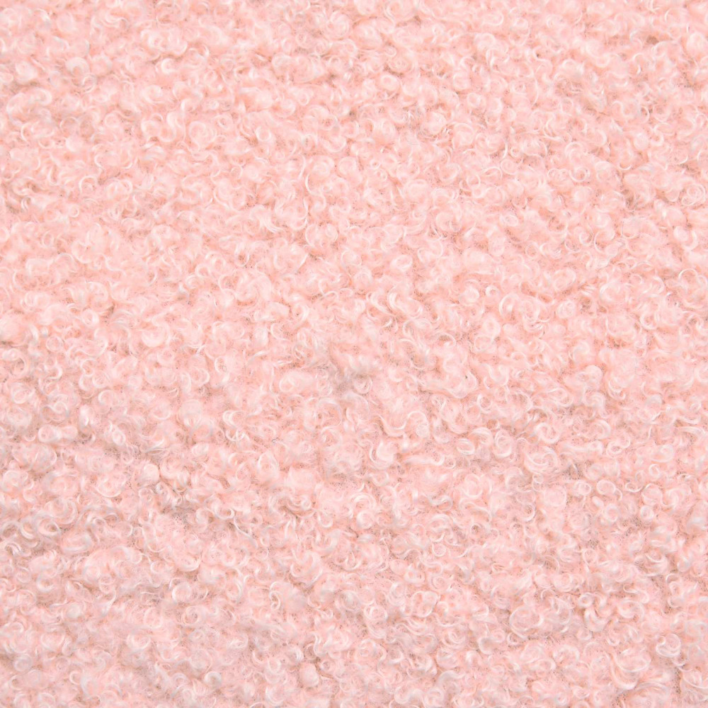 Produktbild för Loveseat med knapprapport Rosa 117 x 67 x 77 cm Bouclé