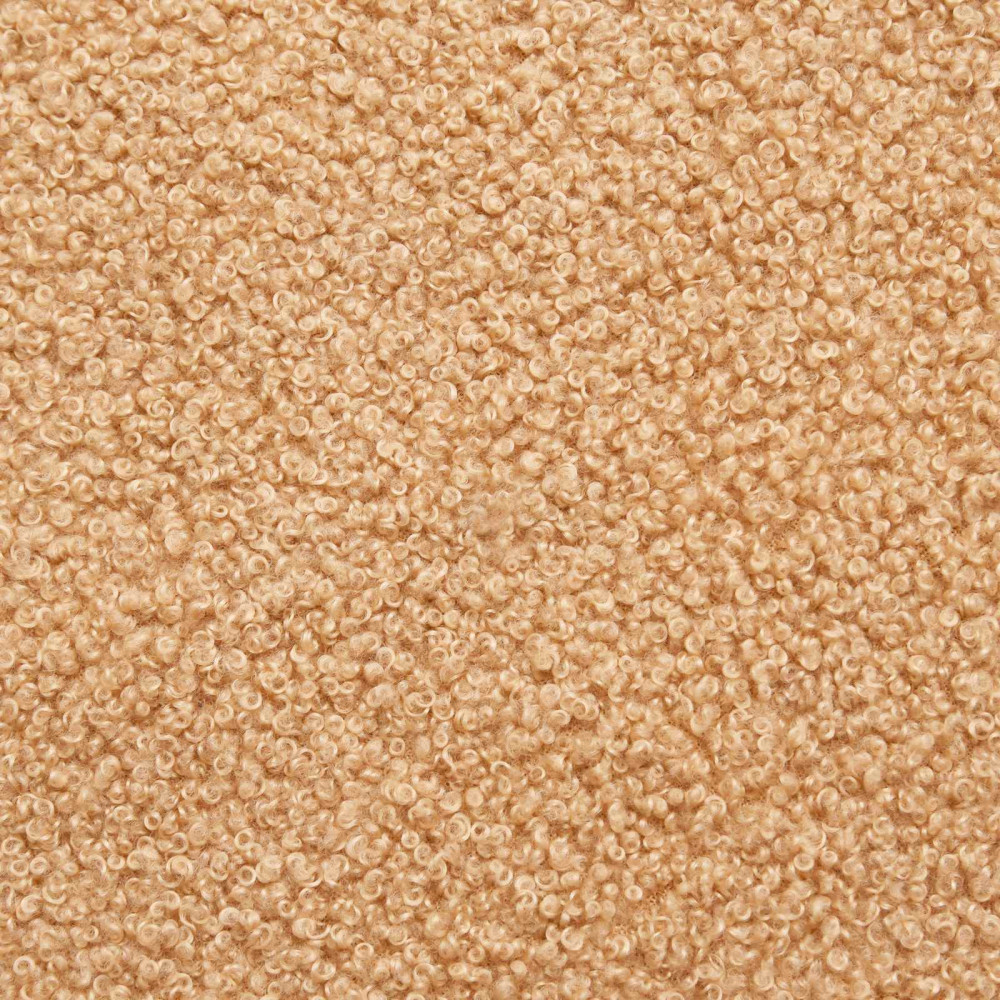 Produktbild för Loveseat med knapprapport Beige 117 x 67 x 77 cm Bouclé