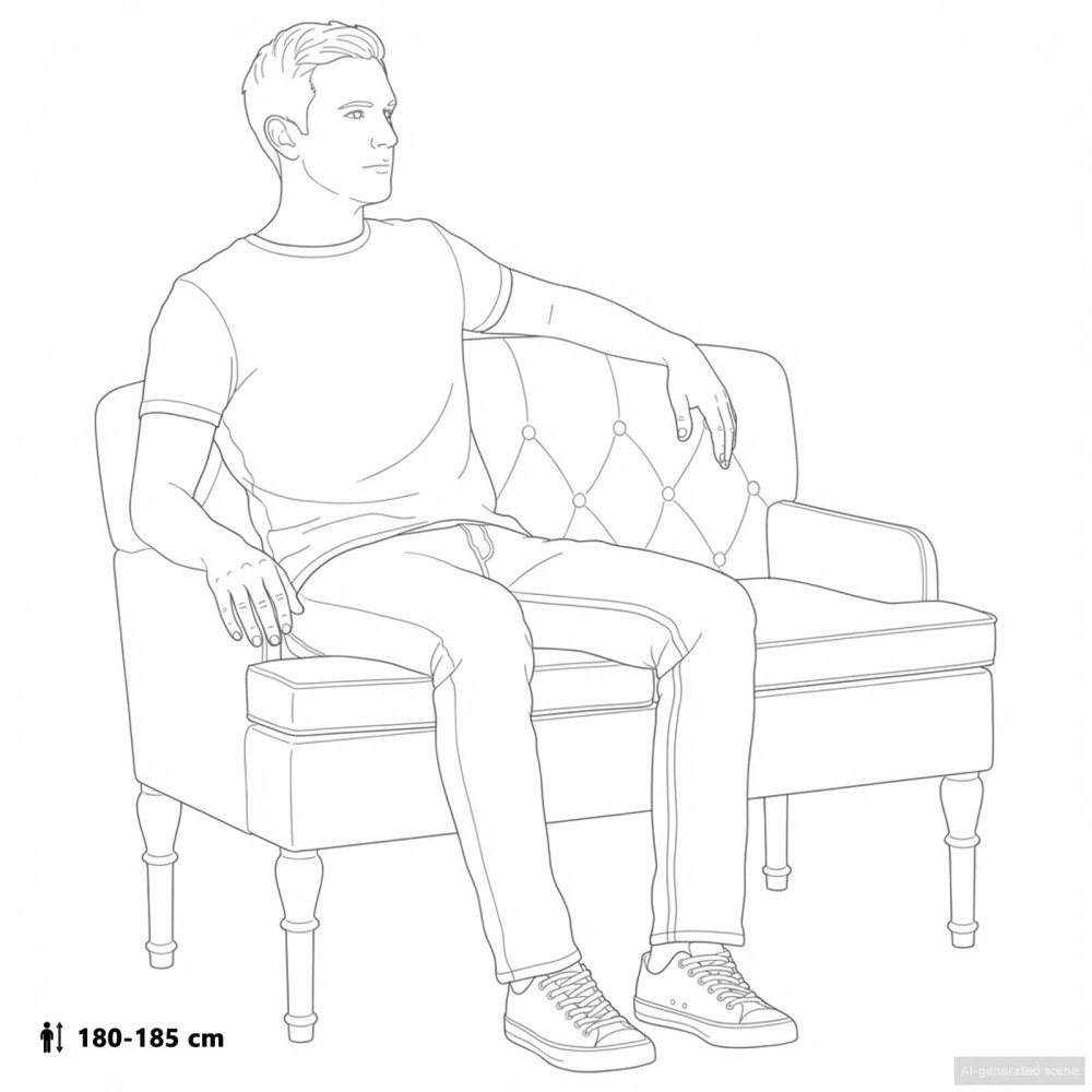 Produktbild för Loveseat med knapprapport Turkos 111 x 65 x 79 cm Sammet