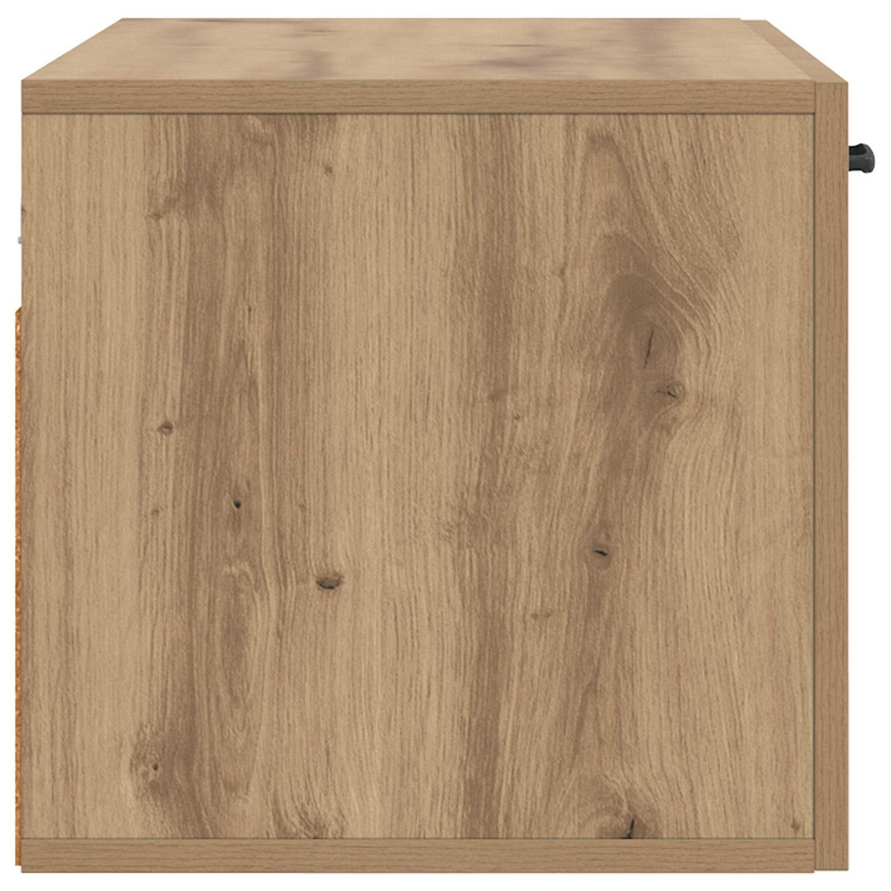 Produktbild för Väggskåp Väggmonterat Artisan-ek 80 x 36,5 x 35 cm