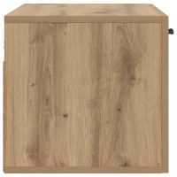 Produktbild för Väggskåp Väggmonterat Artisan-ek 80 x 36,5 x 35 cm