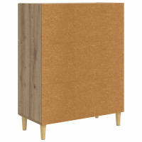 Produktbild för Sideboard Artisan-ek 69,5 x 34 x 90 cm Konstruerat trä
