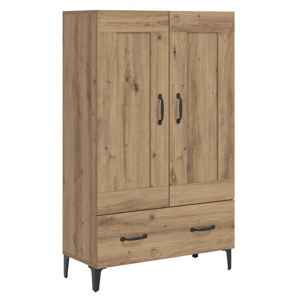 Produktbild för Skåp Artisan-ek 70 x 31 x 115 cm Konstruerat trä