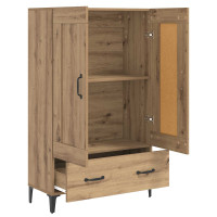 Produktbild för Skåp Artisan-ek 70 x 31 x 115 cm Konstruerat trä