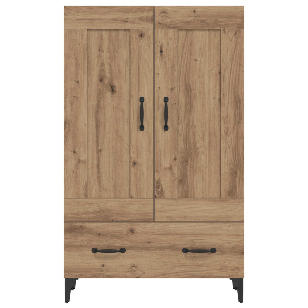 Produktbild för Skåp Artisan-ek 70 x 31 x 115 cm Konstruerat trä