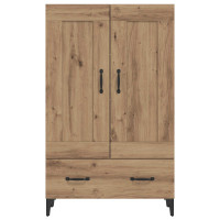 Produktbild för Skåp Artisan-ek 70 x 31 x 115 cm Konstruerat trä