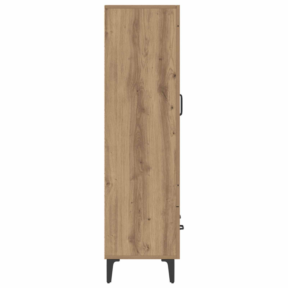 Produktbild för Skåp Artisan-ek 70 x 31 x 115 cm Konstruerat trä