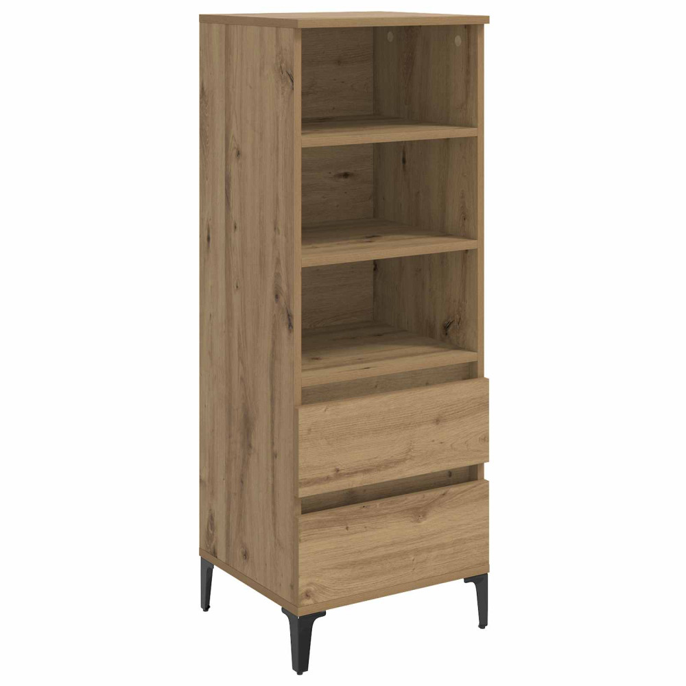Produktbild för Skåp Artisan-ek 40 x 36 x 110 cm Konstruerat trä
