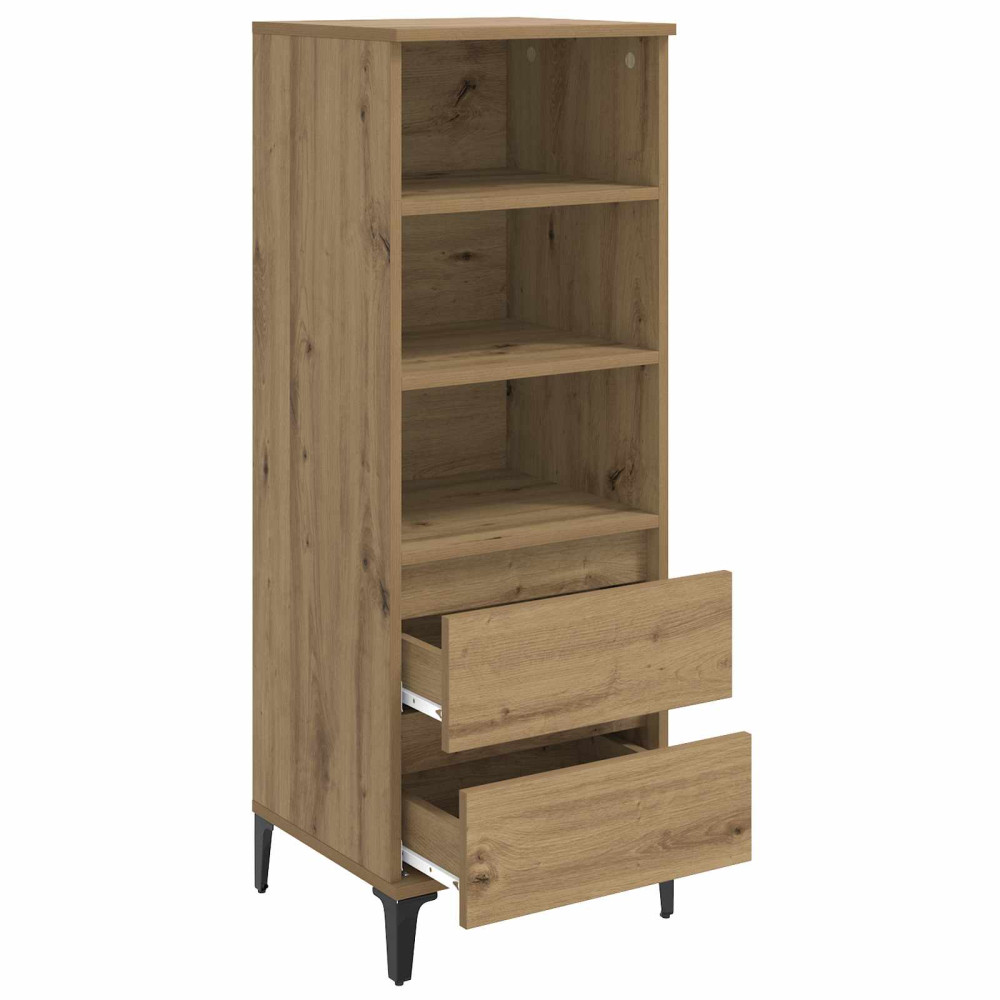 Produktbild för Skåp Artisan-ek 40 x 36 x 110 cm Konstruerat trä