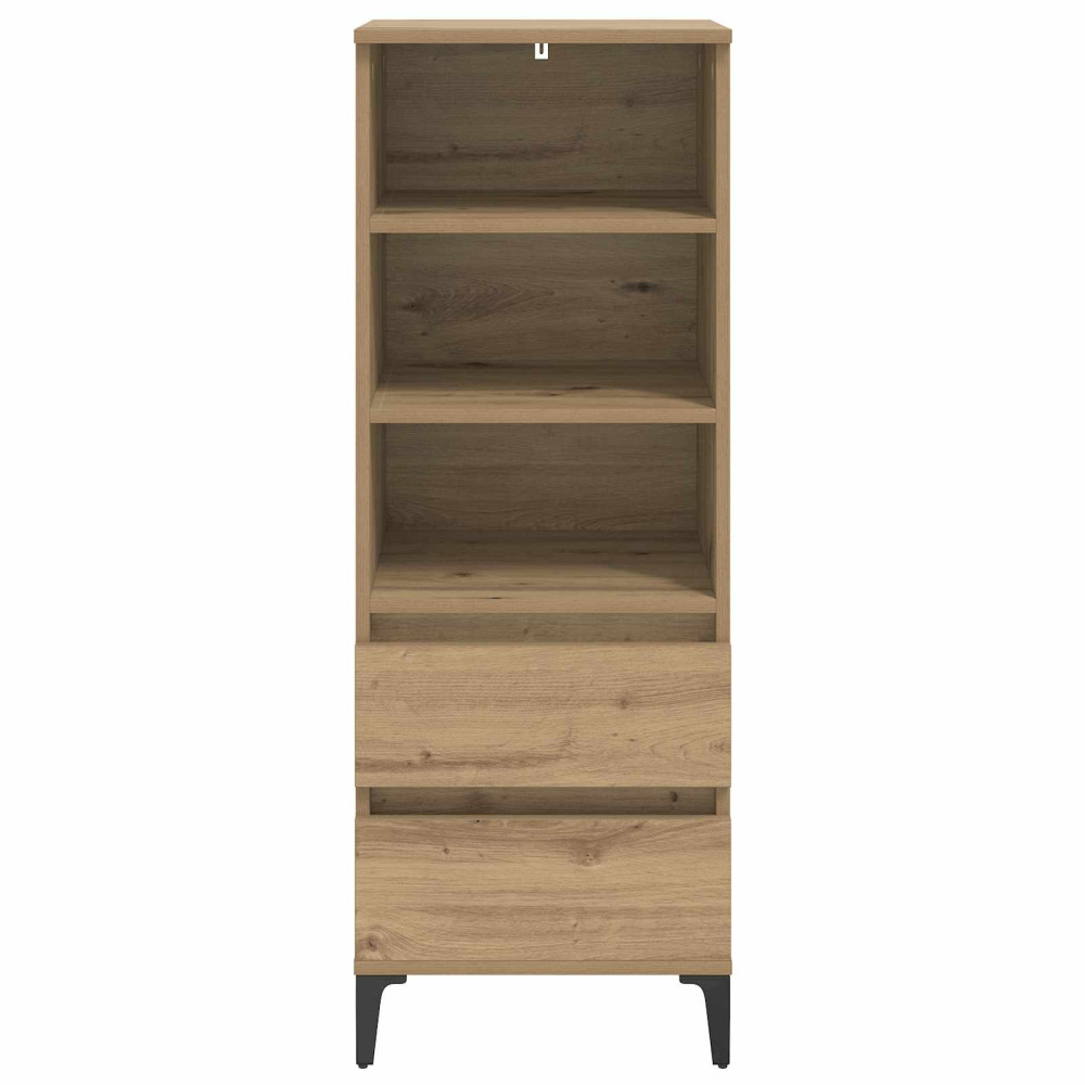 Produktbild för Skåp Artisan-ek 40 x 36 x 110 cm Konstruerat trä