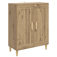 Produktbild för Sideboard Artisan-ek 69,5 x 34 x 90 cm Konstruerat trä
