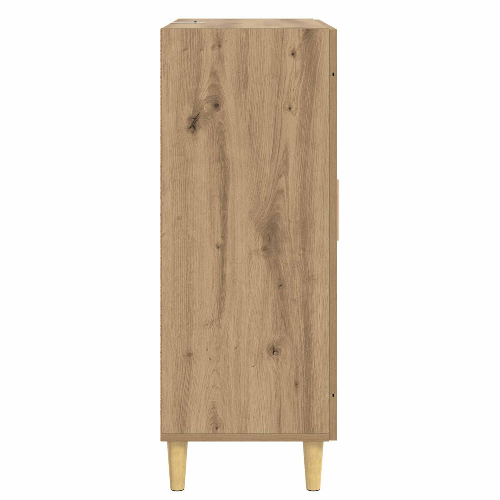 Produktbild för Sideboard Artisan-ek 69,5 x 34 x 90 cm Konstruerat trä