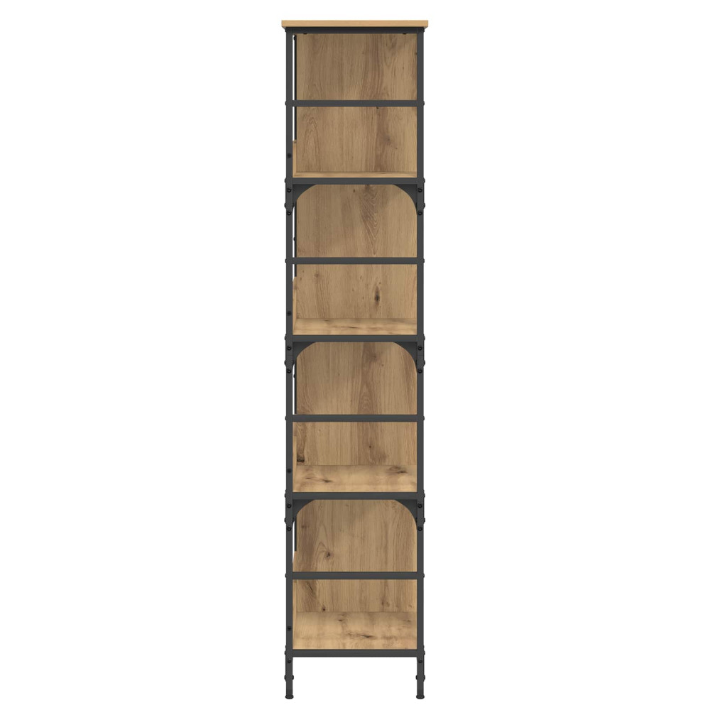 Produktbild för Hyllsystem 4 nivåer 78,5 x 33 x 153 cm metall PB Artisan-ek