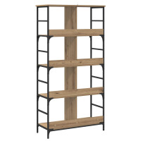 Produktbild för Hyllsystem 4 nivåer 78,5 x 33 x 153 cm metall PB Artisan-ek