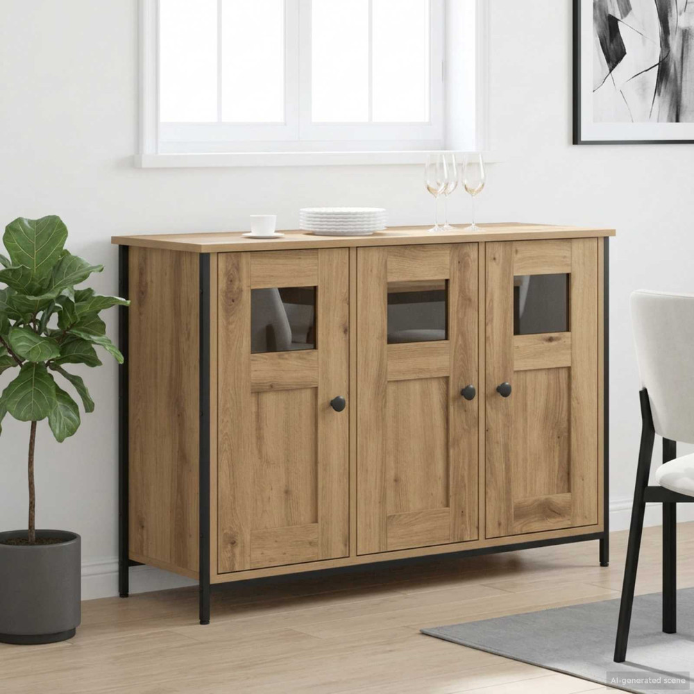 Produktbild för Sideboard Artisan-ek 100 x 35 x 70 cm Konstruerat trä