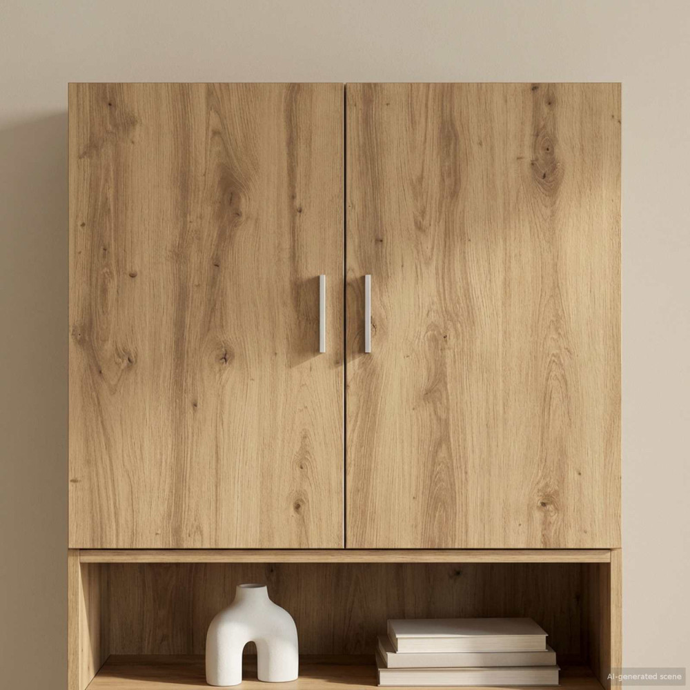 Produktbild för Väggskåp Artisan-ek 80 x 42,5 x 64 cm Konstruerat trä