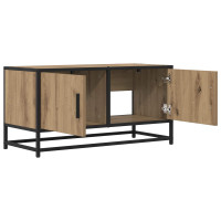 Produktbild för TV-skåp 80 x 34,5 x 40 cm Artisan-ek Konstruerat trä