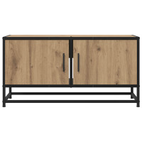 Produktbild för TV-skåp 80 x 34,5 x 40 cm Artisan-ek Konstruerat trä