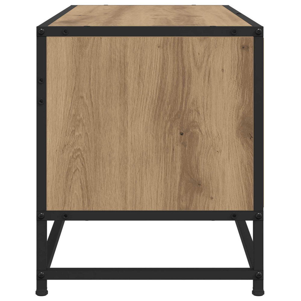 Produktbild för TV-skåp 80 x 34,5 x 40 cm Artisan-ek Konstruerat trä