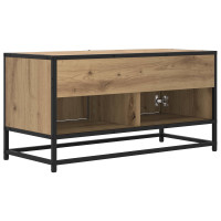 Produktbild för TV-skåp 80 x 34,5 x 40 cm Artisan-ek Konstruerat trä