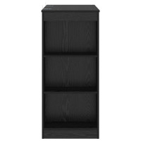 Produktbild för Barbord 95 x 47 x 103,5 cm Konstruerat trä Svart ek