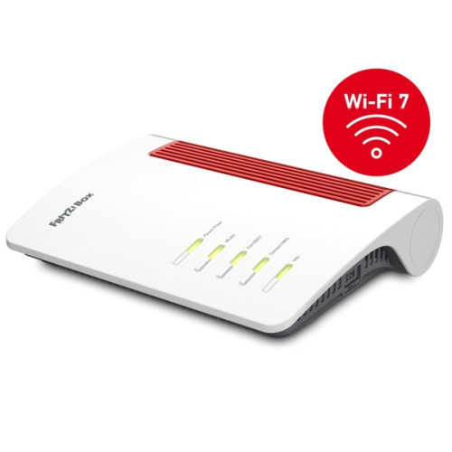 FRITZ! FRITZ!Box 5690 - trådlös router - GPON-teminal - Wi-Fi 7 - skrivbordsmodell, väggmonterbar