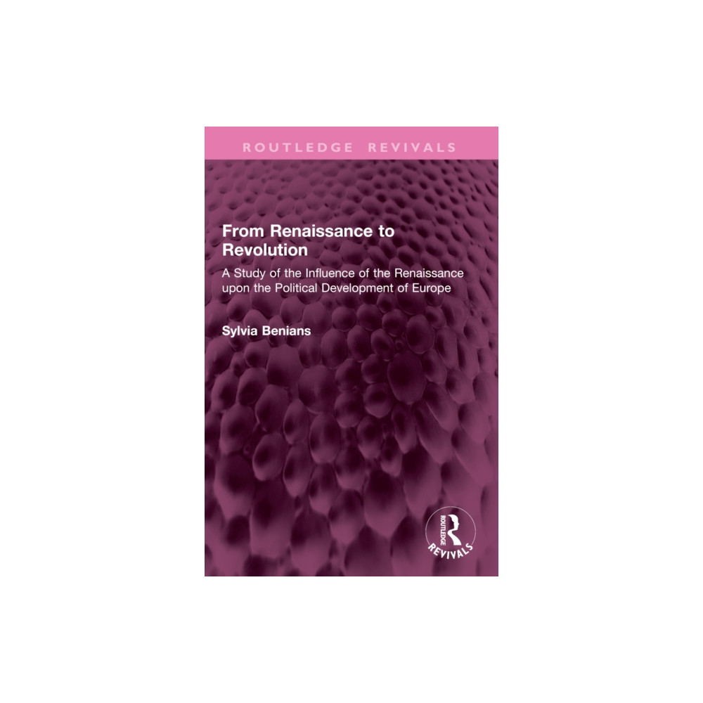 Produktbild för From Renaissance to Revolution (häftad, eng)