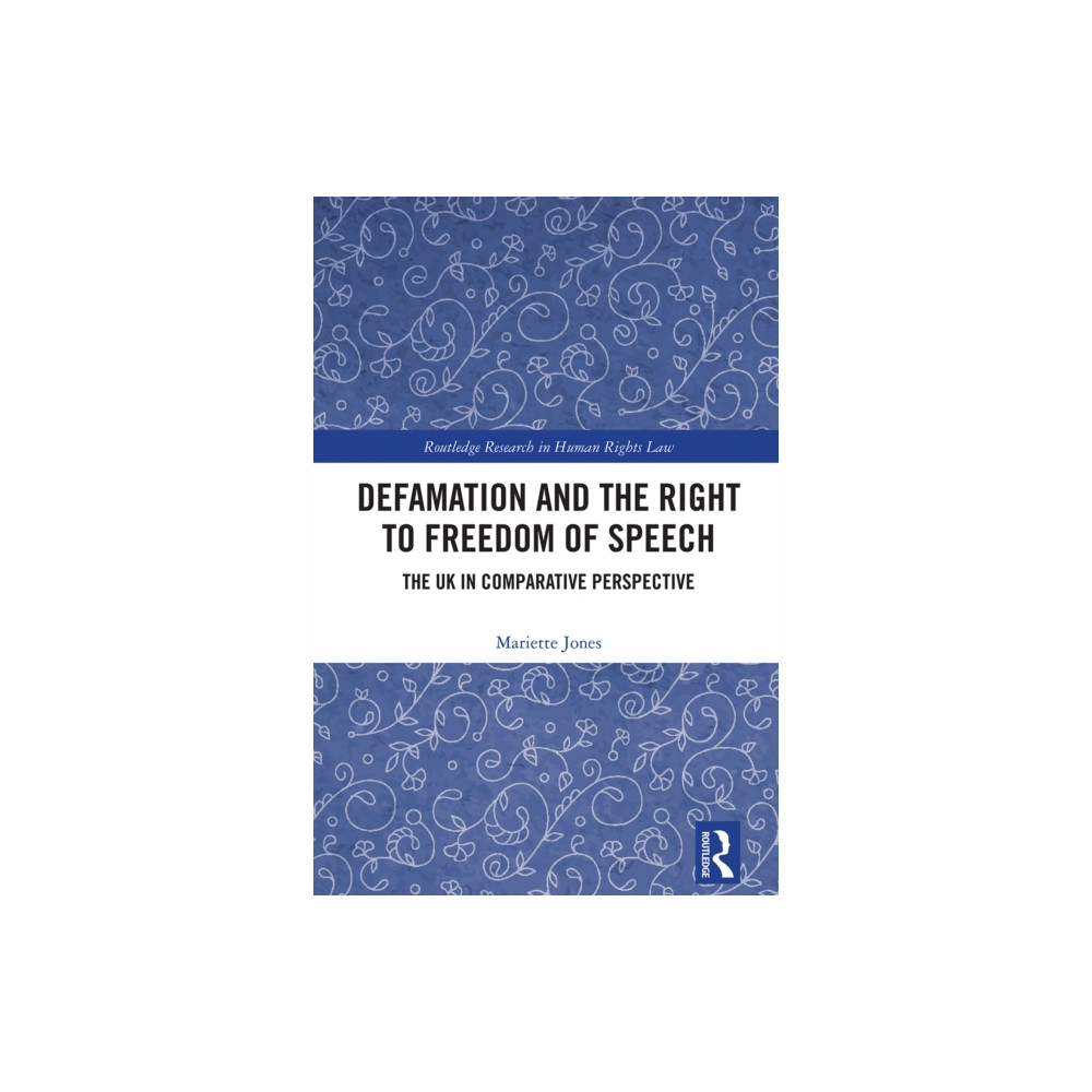 Produktbild för Defamation and the Right to Freedom of Speech (häftad, eng)