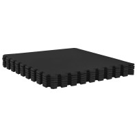 Produktbild för Pool grundmatta 50 pcs Svart 18 m² EVA-skum