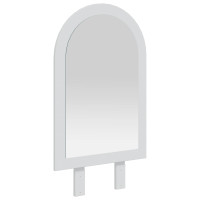 Produktbild för Skrivbordsset FAUSKE 2 pcs Vit 76 x 50 x 143 cm