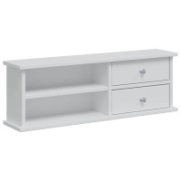 Produktbild för Skrivbordsset FAUSKE 3 pcs Vit 76 x 50 x 103,5 cm